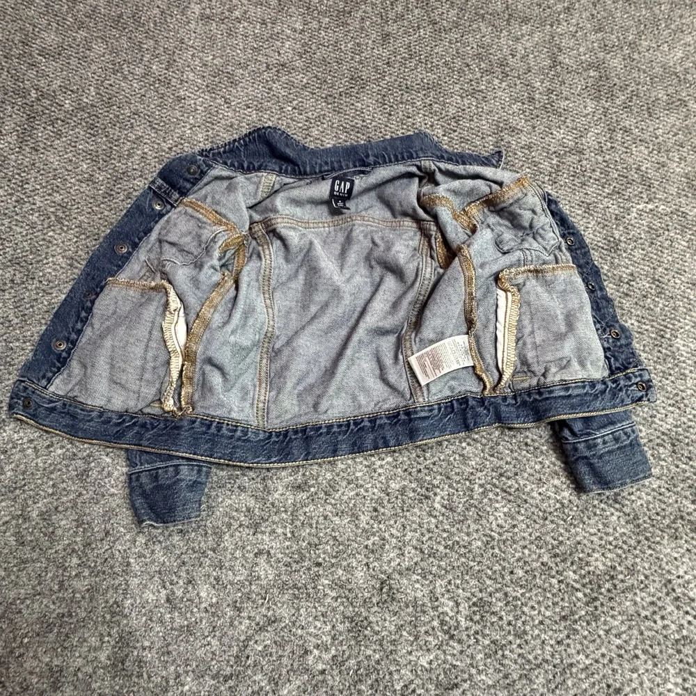Gap Denim Unisex Toddler Classic Stretch Cotton Denim Jacket Blue Medium Wash 4T